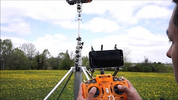 Aeromao Telescopic mast with standard camera system