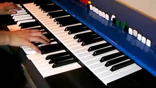 Yamaha Combo Organ YC-25D demo [organ69]