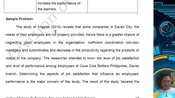 PRACTICAL RESEARCH 2 MODULE 4 LESSON VIDEO