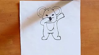 Easy Cartoon drawing //Step by step.