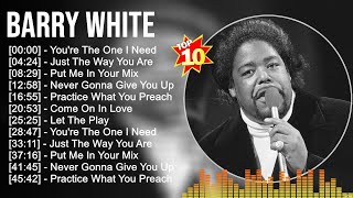 Barry White Greatest Hits ~ Top 100 Artists To Listen in 2022 & 2023