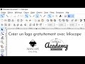 Créer un logo avec Inkscape (logiciel gratuit) - alternative à Illustrator