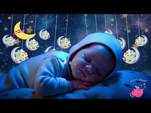 Baby Sleep Music 🎵 Fall Asleep Fast in 3 Minutes 💫 Beat Insomnia Quickly 💕 Mozart & Brahms Lullabies