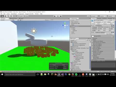 Origami Fall Particles (Landing?) | Unity3D Particle Systems