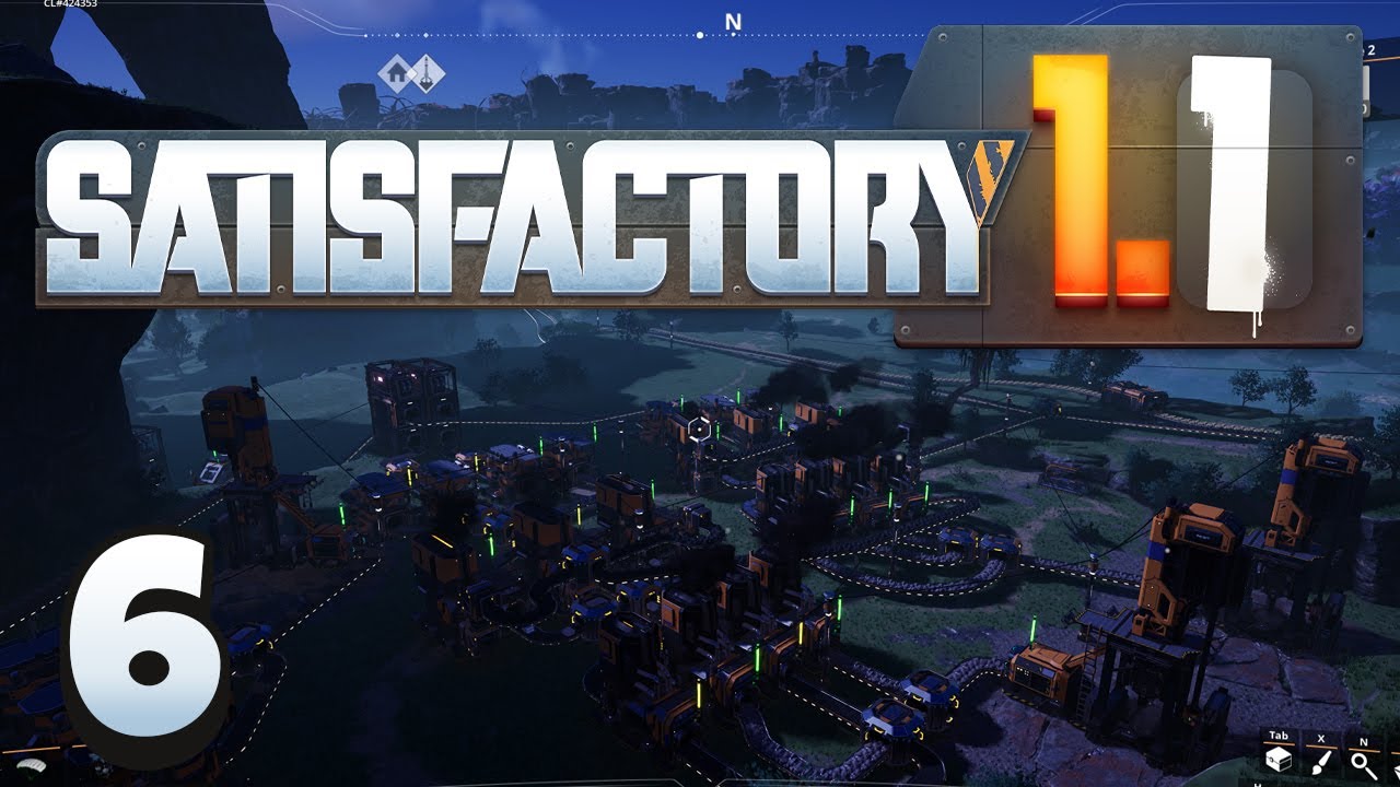 Steel Today! Oh, Look a Mercer Sphere.. Satisfactory S3E6