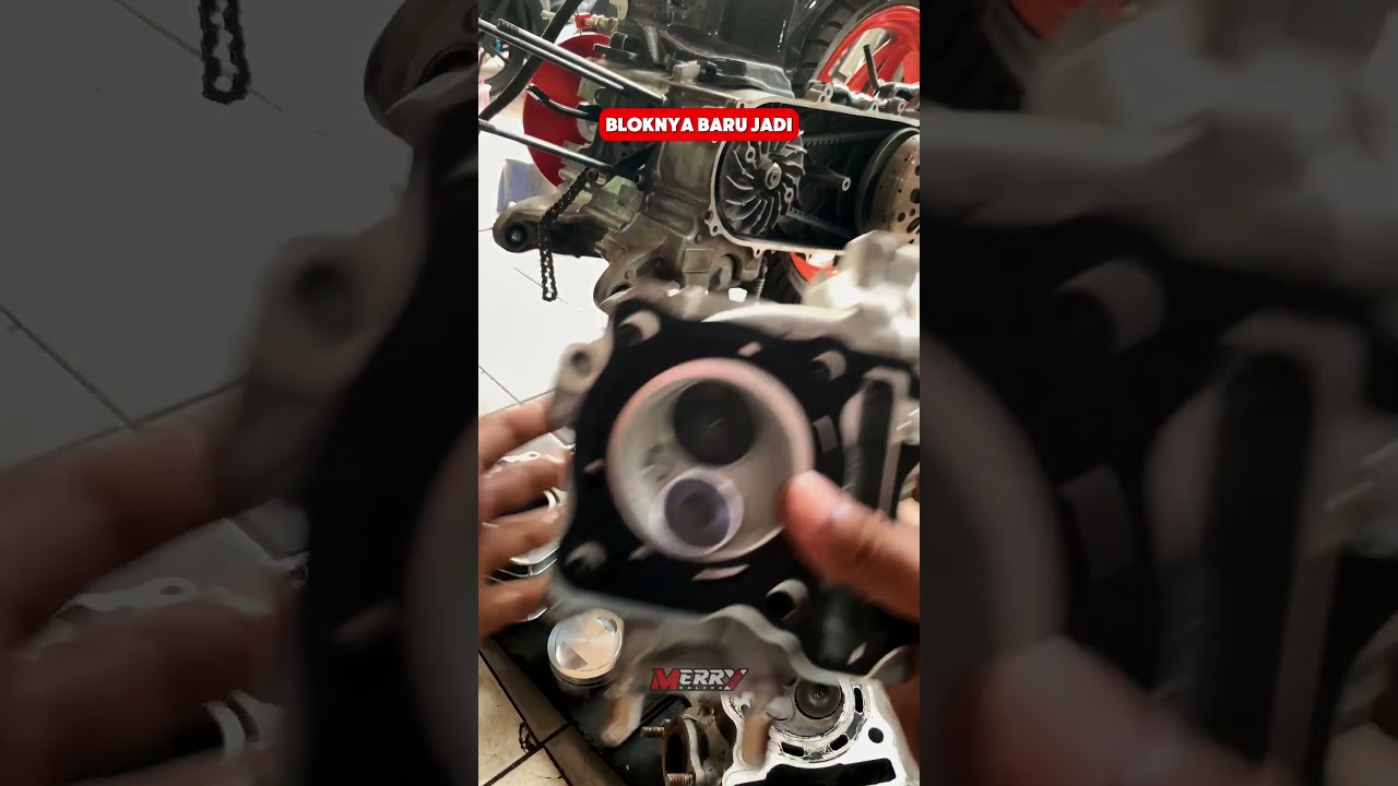 BORE UP VARIO 125 NAIK 62MM HARUS GANTI BLOK HEAD ?  