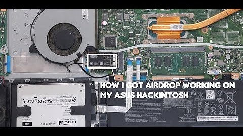 Getting Airdrop and Other Continuity Features Working on My Asus Hackintosh