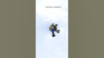 Tiny Planet mode Insta360 X5, Top Modes #viral #shorts #insta360x5 #tinyplanet