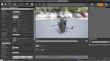 Robot Walk Animation in UE4