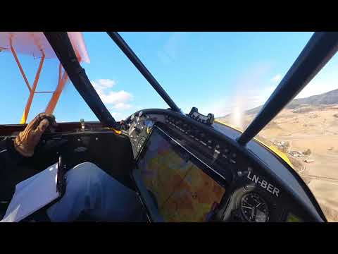 Short take off -  long wheel landing Carbon Cub LN BER 21042024