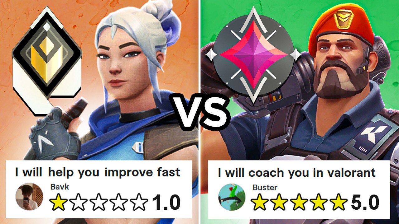 I Hired Fiverr Valorant Coaches to 1v1 Each Other