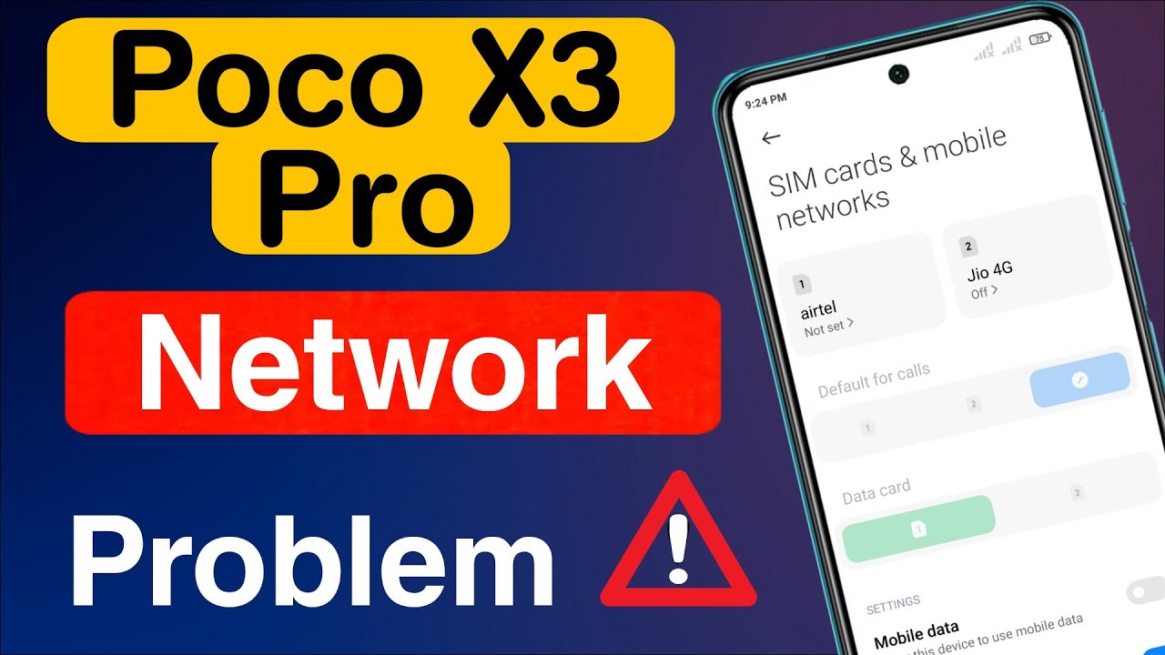 How to Fix Poco X3 Pro Network Problem | Poco X3 Pro Sim Not Working