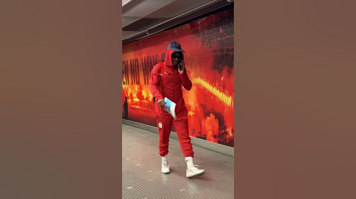 Michy Batshuayi’nin maç sonu tarzı! #galatasaray
