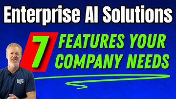 Enterprise AI: 7 functies die uw bedrijf nodig heeft