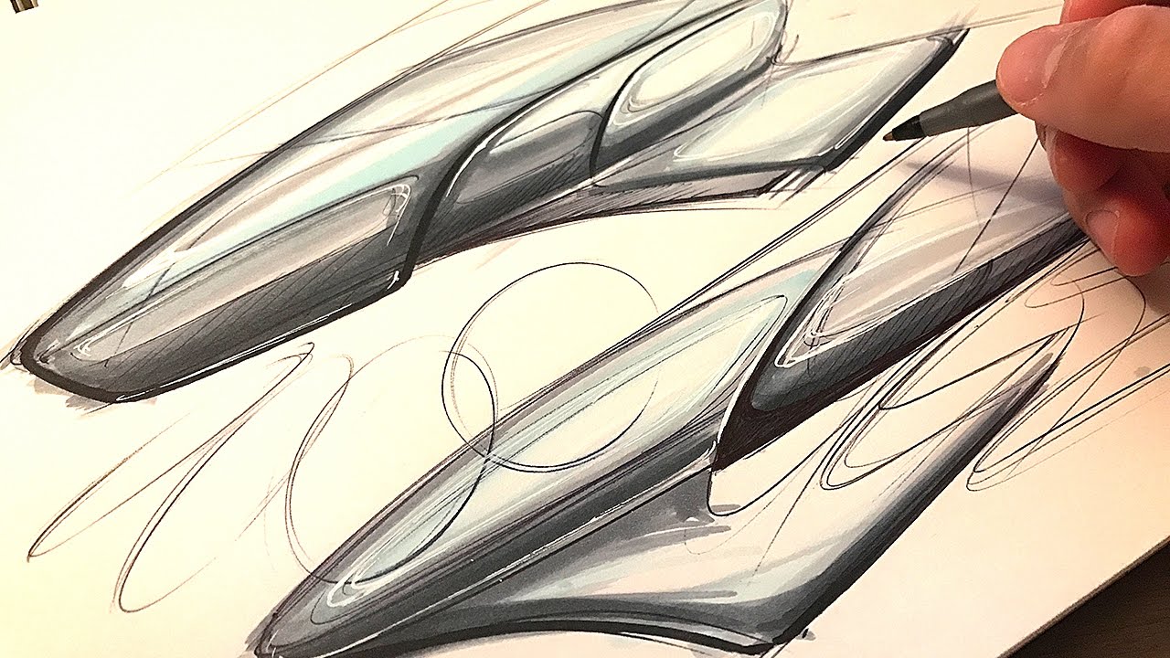 Speed Form Sketching with Markers - How to BOOST Your Creativity 