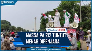 Massa PA 212 Gelar Aksi Bela Islam Tuntut Menag Dipenjara