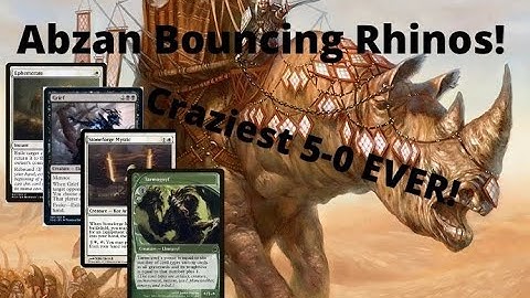 Abzan Midrange 5-0 With 12 CARD SIDEBOARD! | Modern MTG