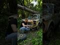 The Ultimate Transformation 🚗🛠️ |Abandoned 4x4 Found In The Woods #shorts #abandoned