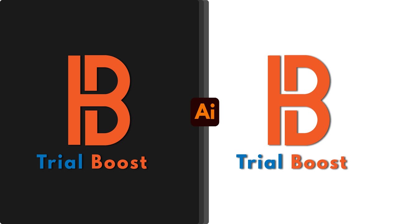 Creatives Letter Logo Design TB || Trial Boost TB Letter Logo Design Use Adobeillustrator 