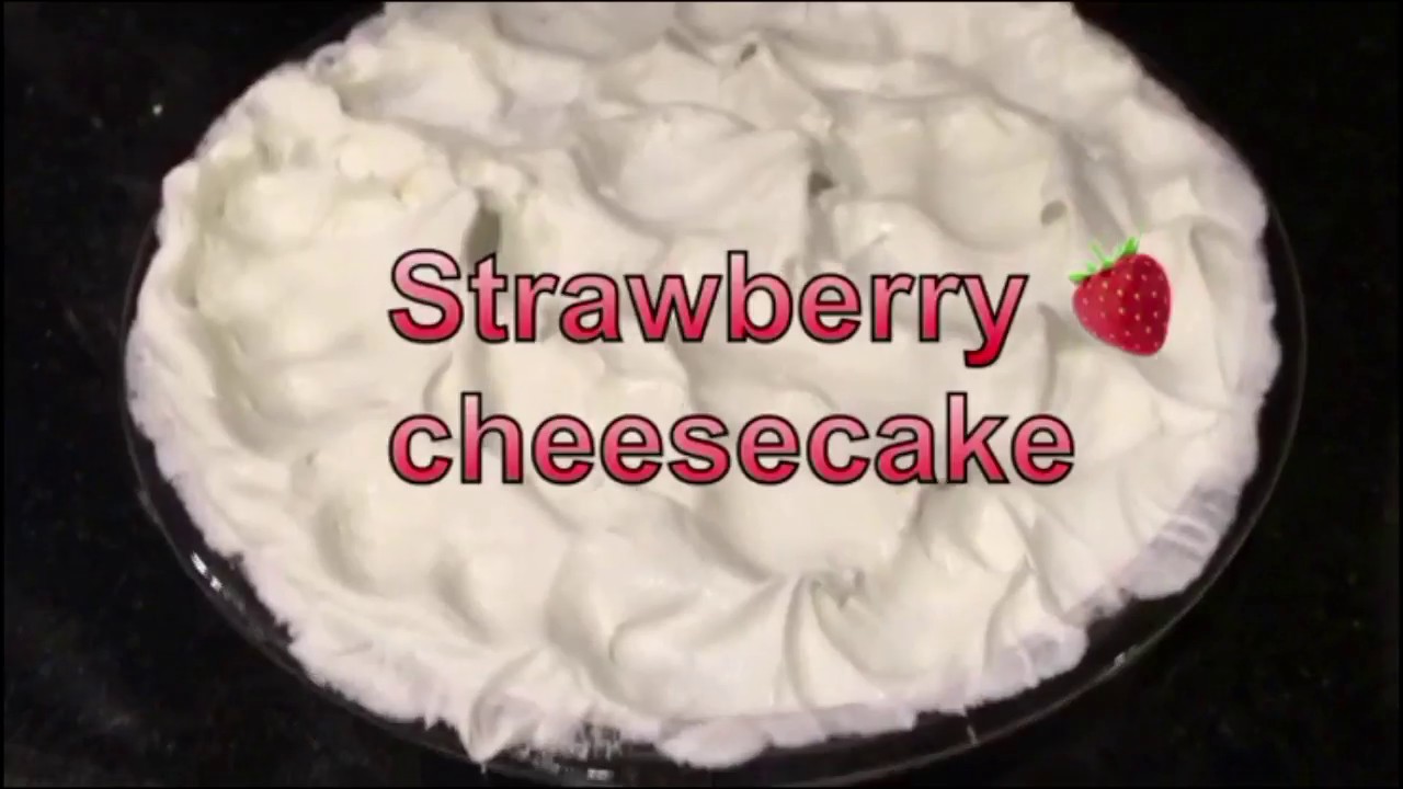 Strawberry Cheesecake with Costco Ingredients YouTube
