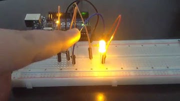 Arduino uno ldr ile basit gece lambası devresi