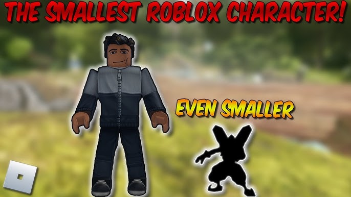 How To Make The Smallest Character In Roblox Gameplay Tutorial 2021 Youtube - how to make your avatar on roblox small