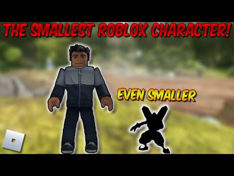 How to make the SMALLEST character in Roblox! (Gameplay - Tutorial - 2021)