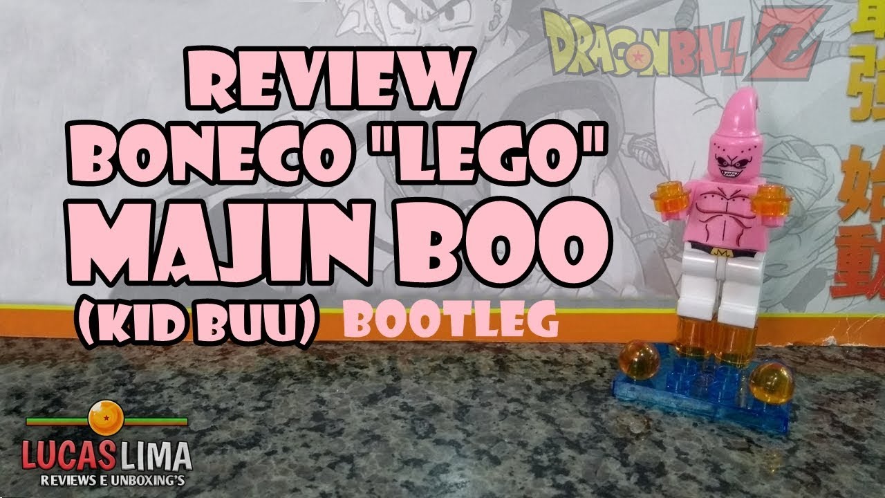 Boneco do Majin Boo Dragon Ball - Nerd Loja