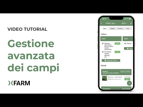 Gestione avanzata dei tuoi campi 👨‍🌾 - xFarm Tutorial #22 [ITA] - video from xFarm
