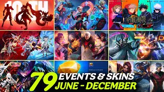 All 79 Upcoming Events & Skins Release Dates | JJK | Exorcist | Dawning Star | Abyss | Kagura Legend screenshot 1