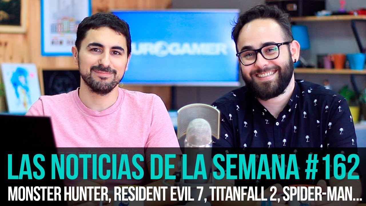 ¡La semana en 10min #162! Monster Hunter Generations, Resident Evil 7, Titanfall 2, Spider-Man... top movies on netflix