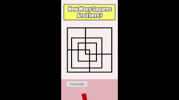 How Many Squares Are There? Test your Brain