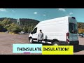AWD Ford Transit gets THINSULATE INSULATION and More - Part 2