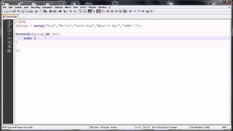 PHP Basics: Foreach Loop