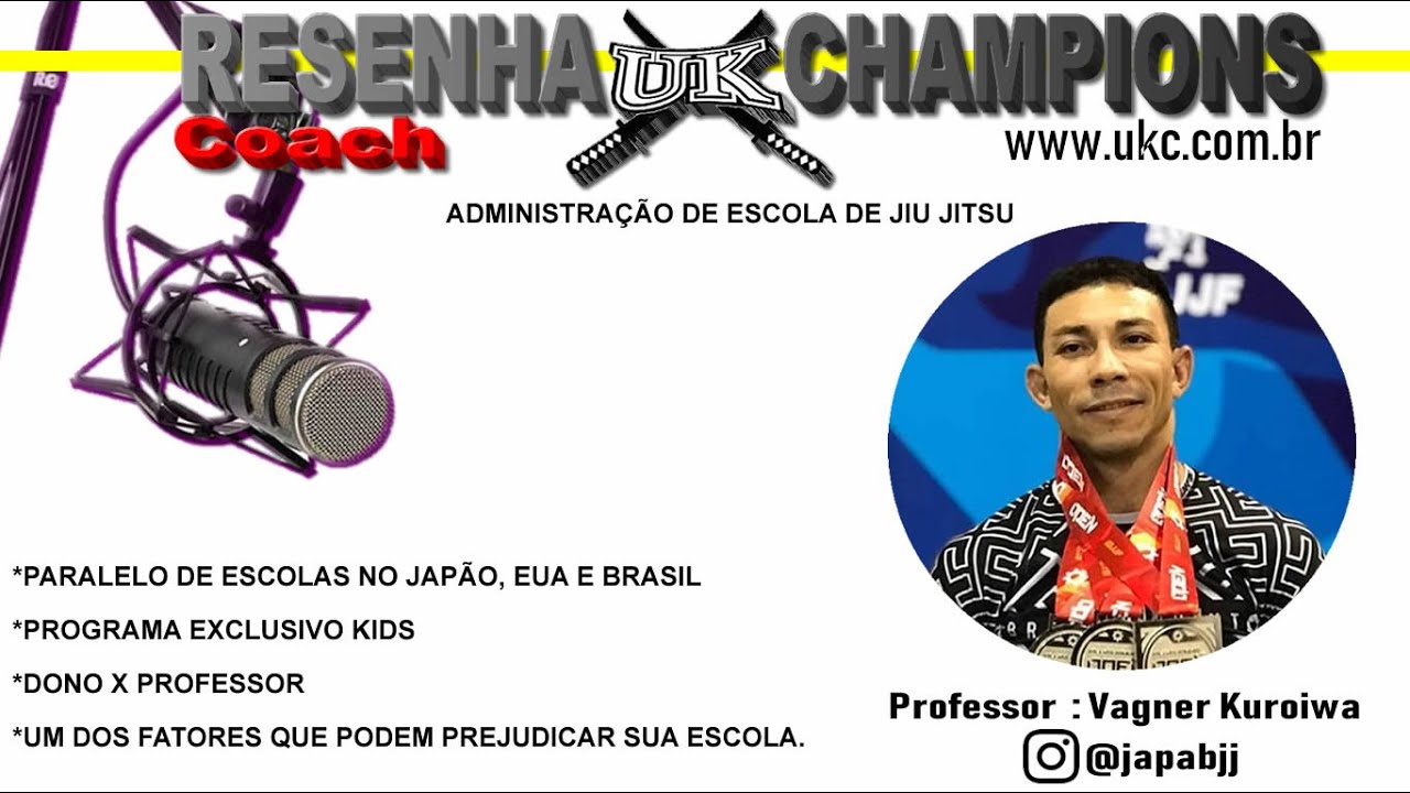 Resenha Coach - Fala com Vagner Kuroiwa, o tema é admistração e funcionamento das escolas no Japão,