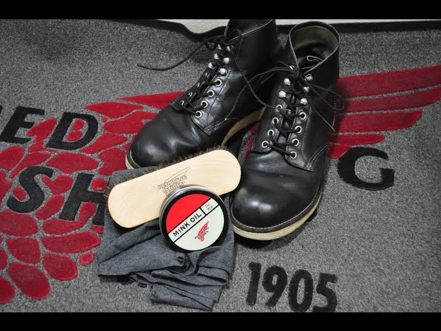 メンテナンス wildwest REDWING(レッドウイング)お手入れ方法、8165 レザーには