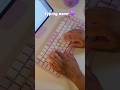 Typing ASMR