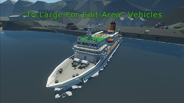 How to Spawn "To Large For Edit Area" Vehicles