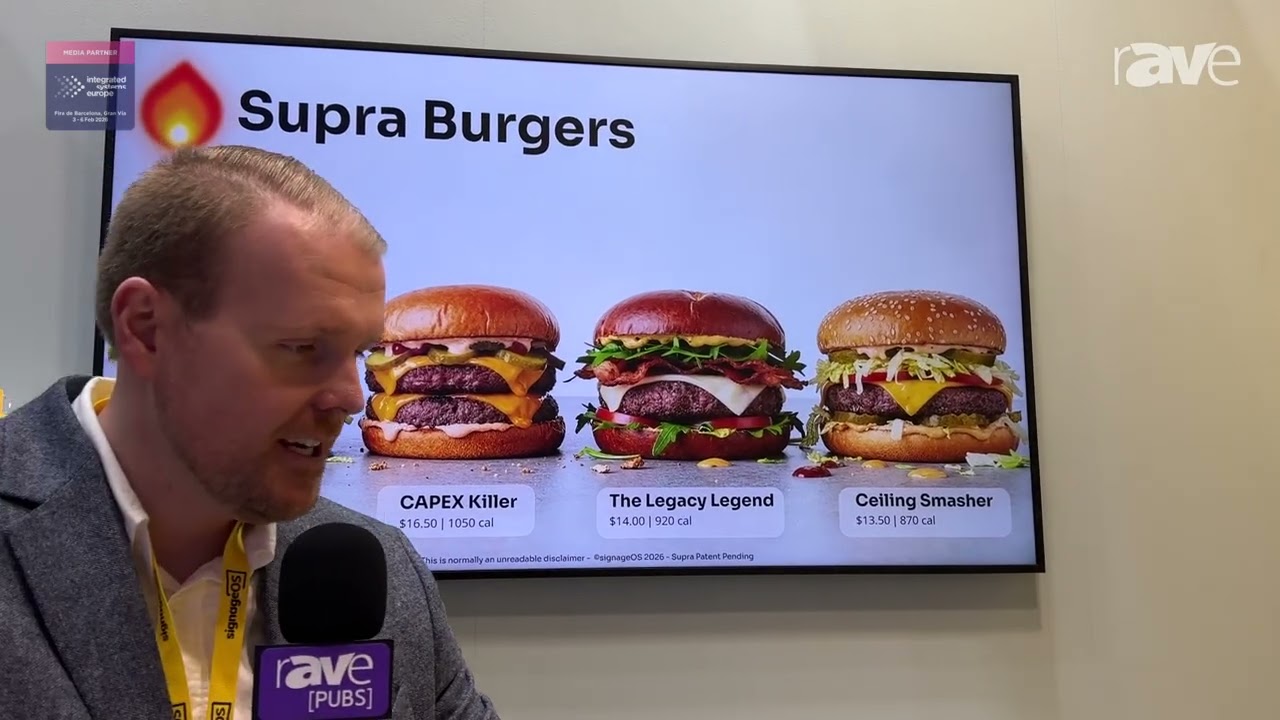 ISE 2026: signageOS Reveals Supra Streaming Solution