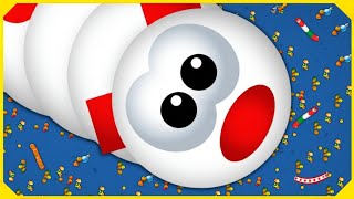 🐍WORMSZONE.IO #192 | GIANT SLITHER SNAKE TOP 01 / Epic Worms Zone Best Gameplay! | Rahul Snake Game screenshot 3