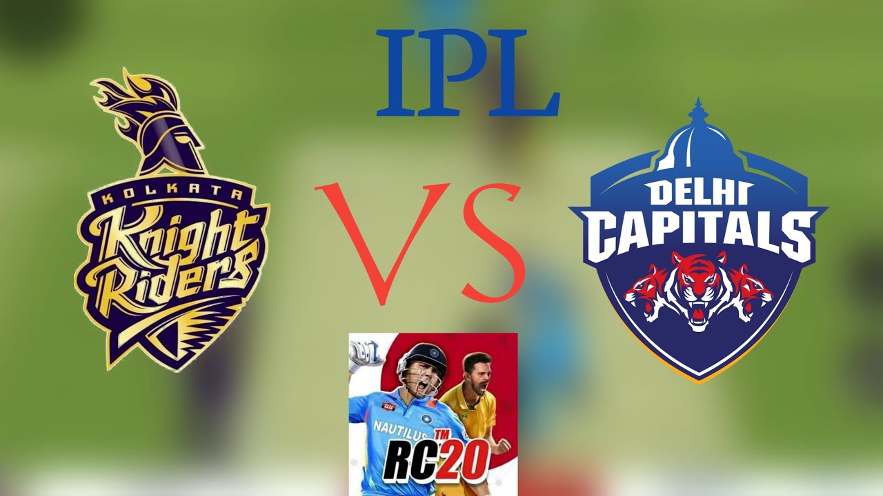 KKR VS DC|RC 20 gameplay|by gaming tournament| - YouTube