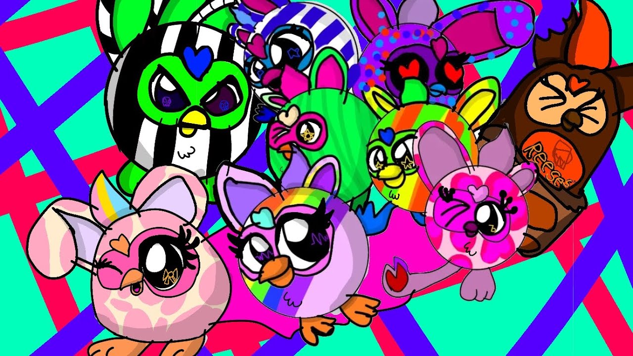 Furby furblets 3D