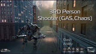 3rd Person Shooter Prototype (UE4) Chaos GAS Wealth