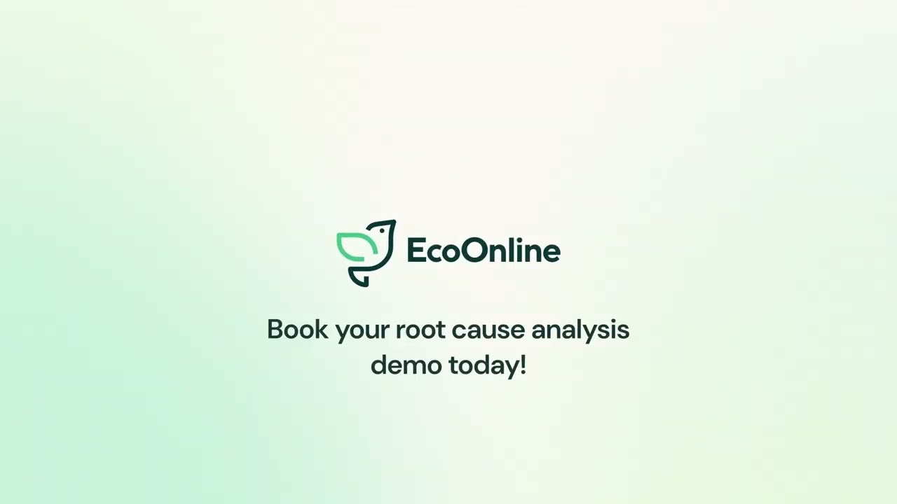 EcoOnline Root Cause Analysis