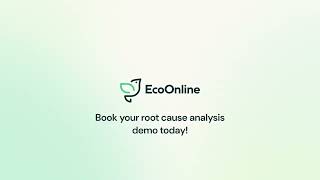 EcoOnline Root Cause Analysis