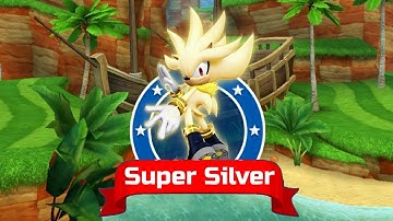 SONIC DASH NEW CHARACTER SUPER SILVER Unlocked & Fully Upgraded  NEW Update Android Gameplay