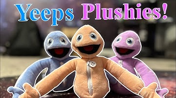 I got the new IRL YEEPS PLUSHIES! | Yeeps Hide and Seek Plushie Showcase
