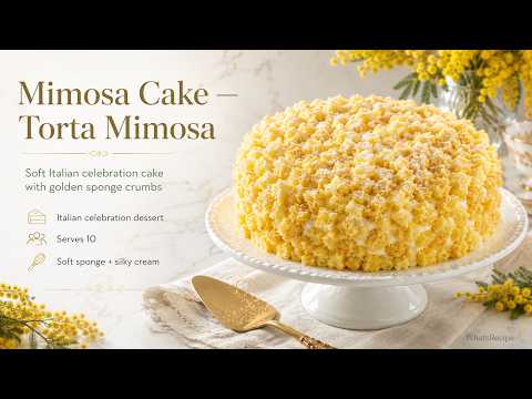 मिमोसा केक - Torta Mimosa
