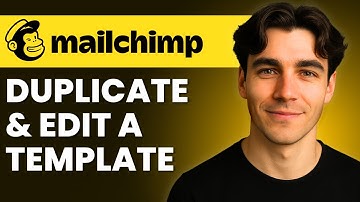 How To Duplicate And Edit A Mailchimp Email Template (Tutorial 2026)