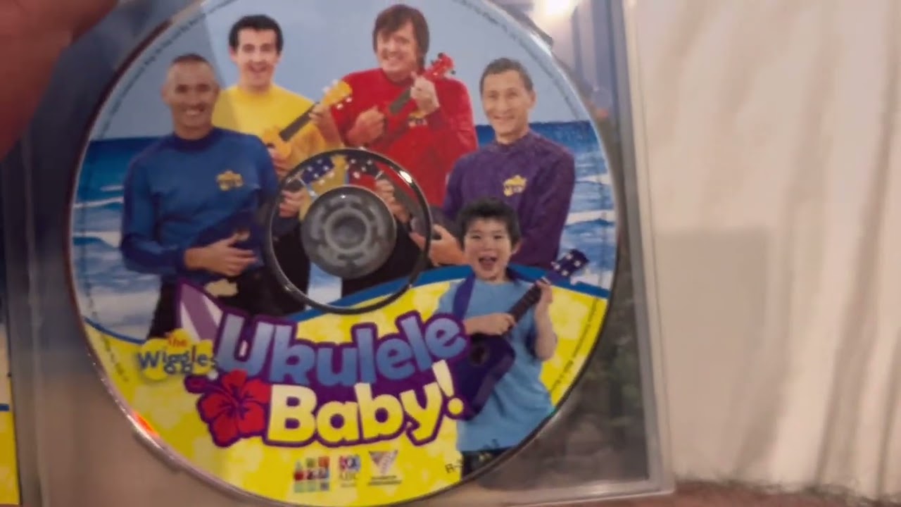 Моя коллекция компакт-дисков Wiggles